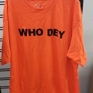 Cincinnati Bengals "Who Dey" Tee Shirt